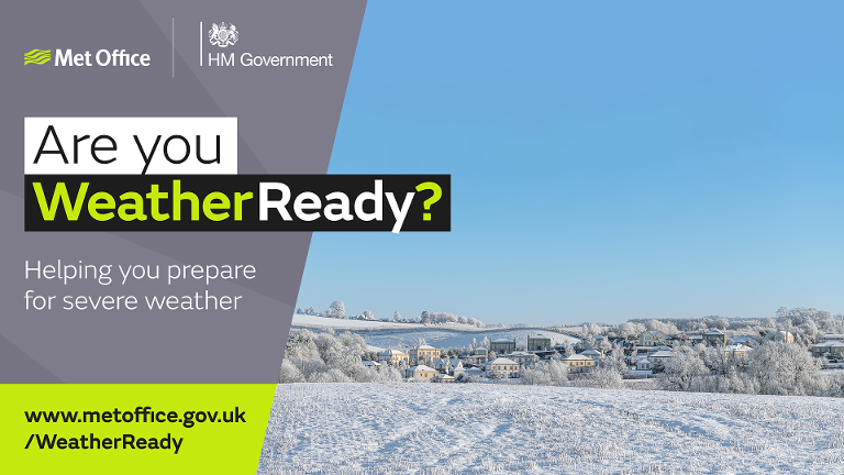 WeatherReady winter X graphic