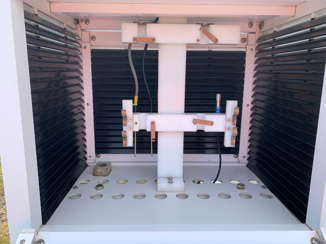 Inside a Stevenson screen